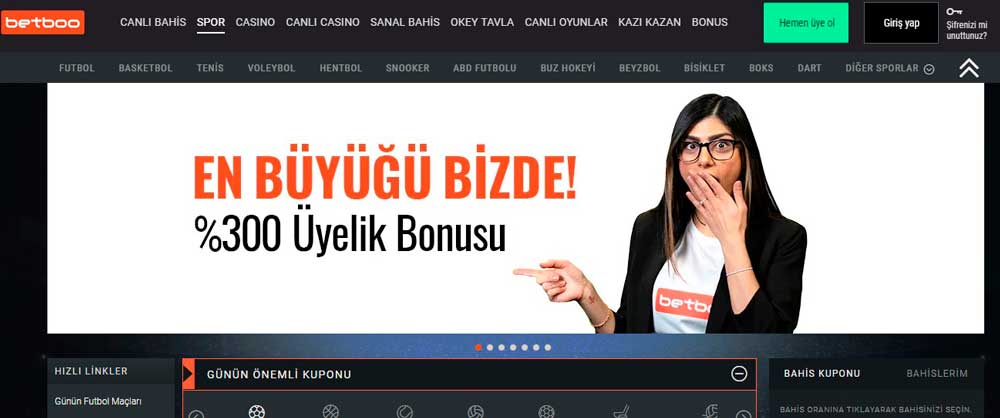 BETBOO GUNCEL ADRESI