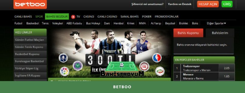 BETBOO GIRIŞ