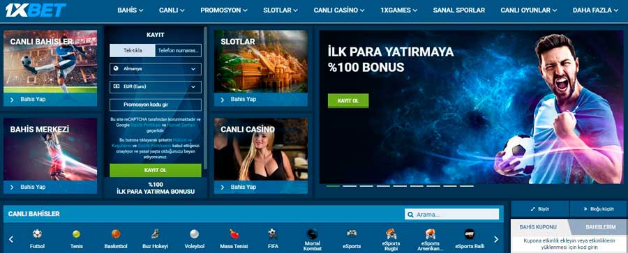1XBET CANLI BAHIS