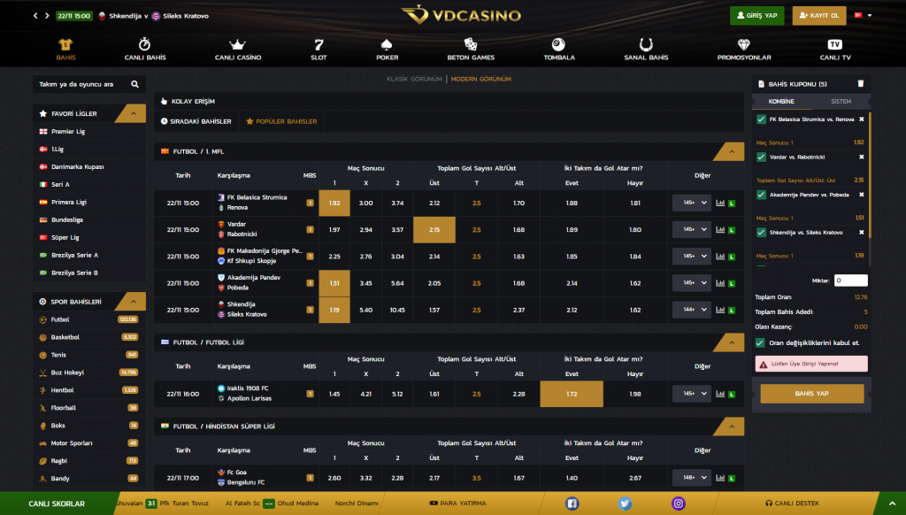 VDCASINO TV